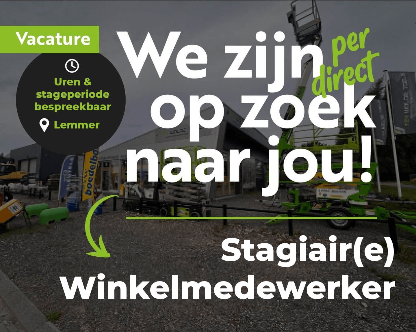 Stagiair(e) Winkelmedewerker